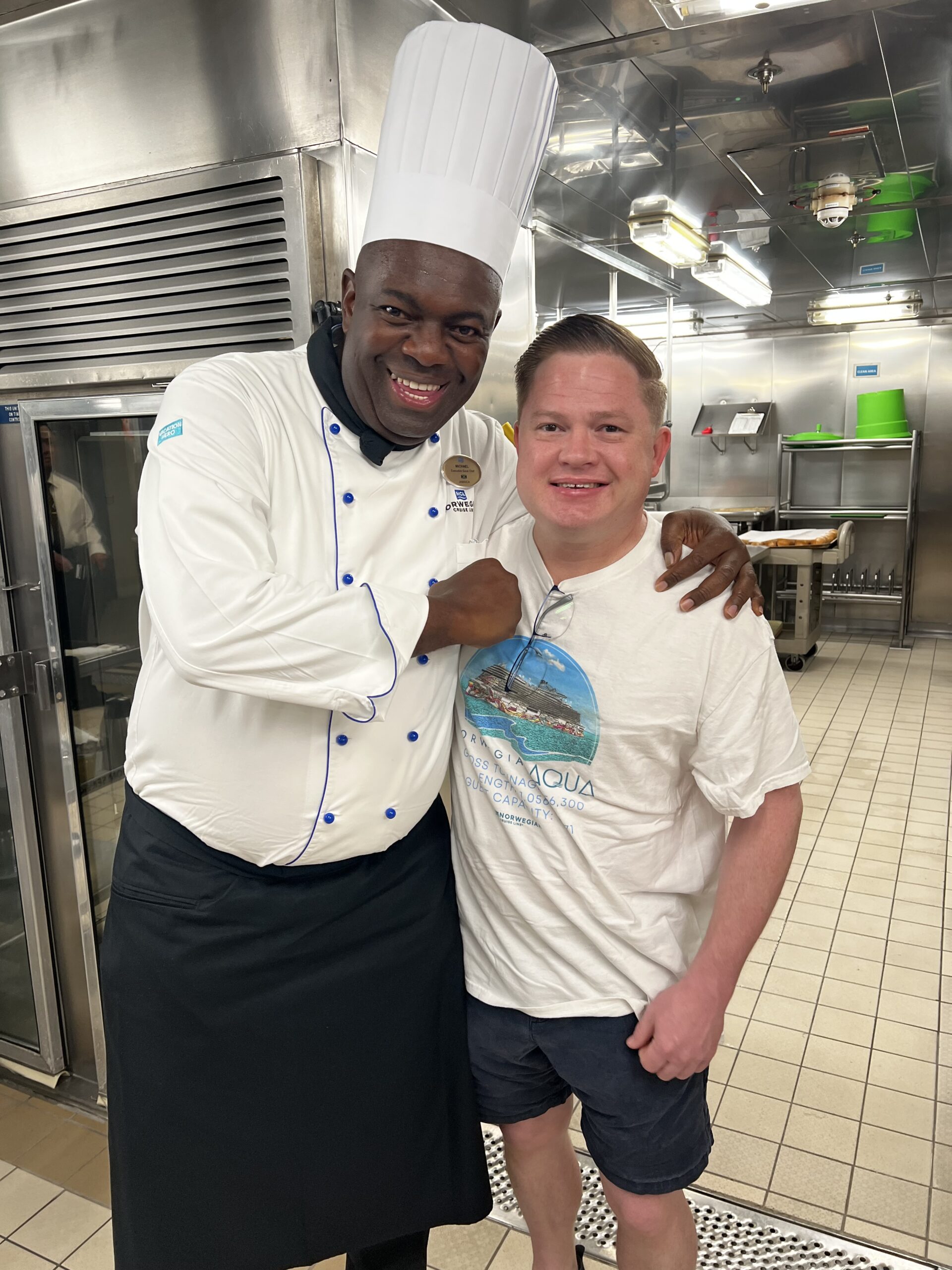 About Morgan with NCL chef