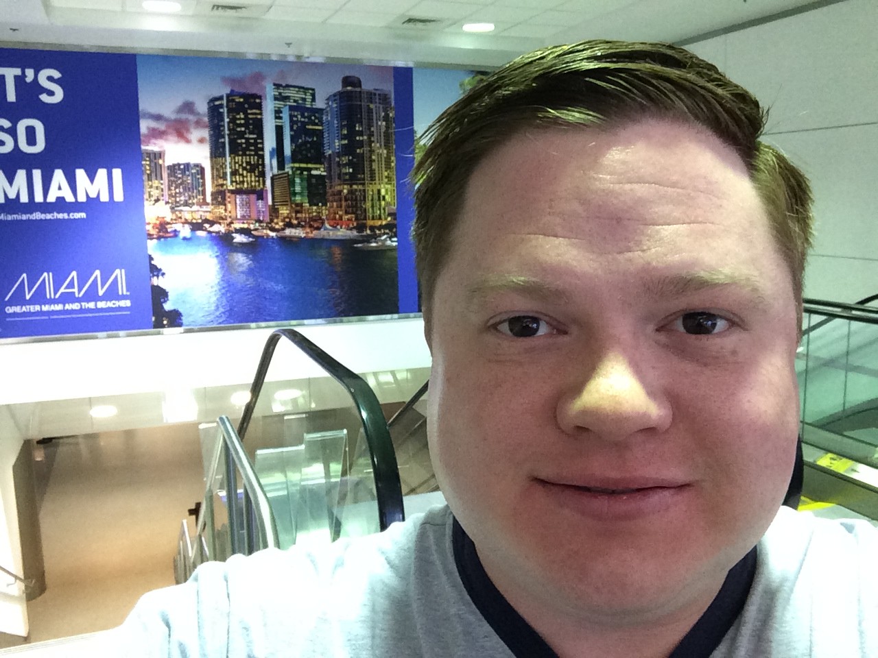 21 Things Nobody Tells You Before Your First Cruise (Learned the Hard Way) Selfie at Miami International Airport the morning of embarkation